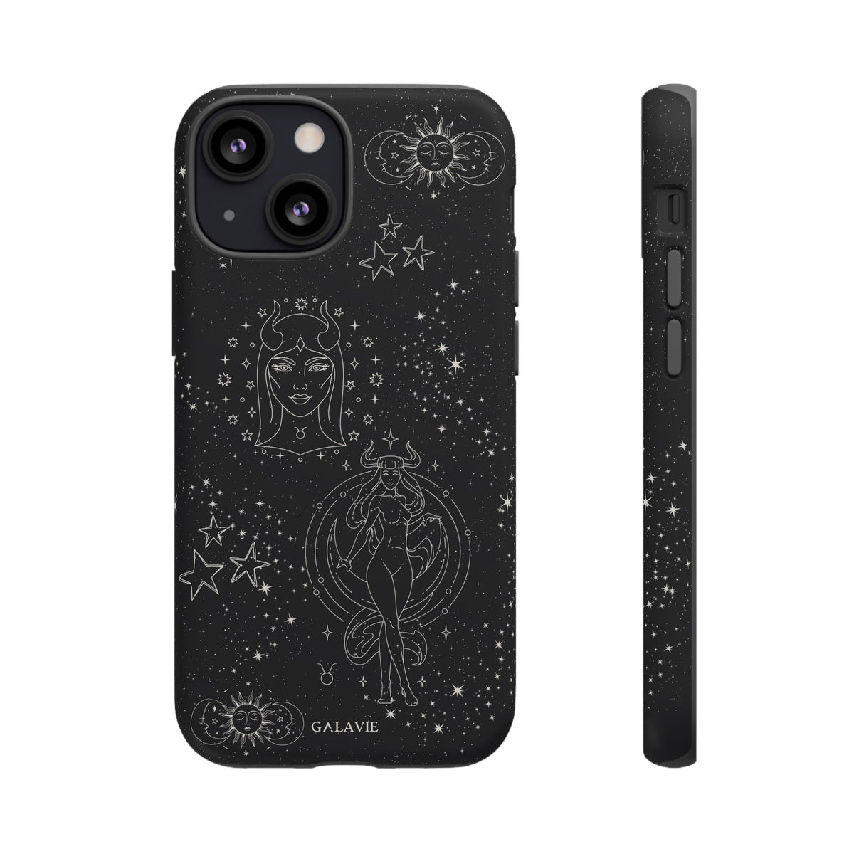 Taurus Zodiac Phone Case – Noir