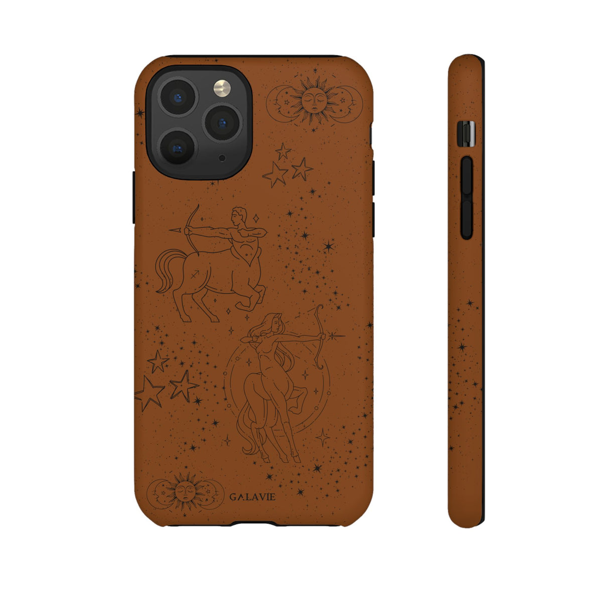 Sagittarius Zodiac Phone Case – Cognac