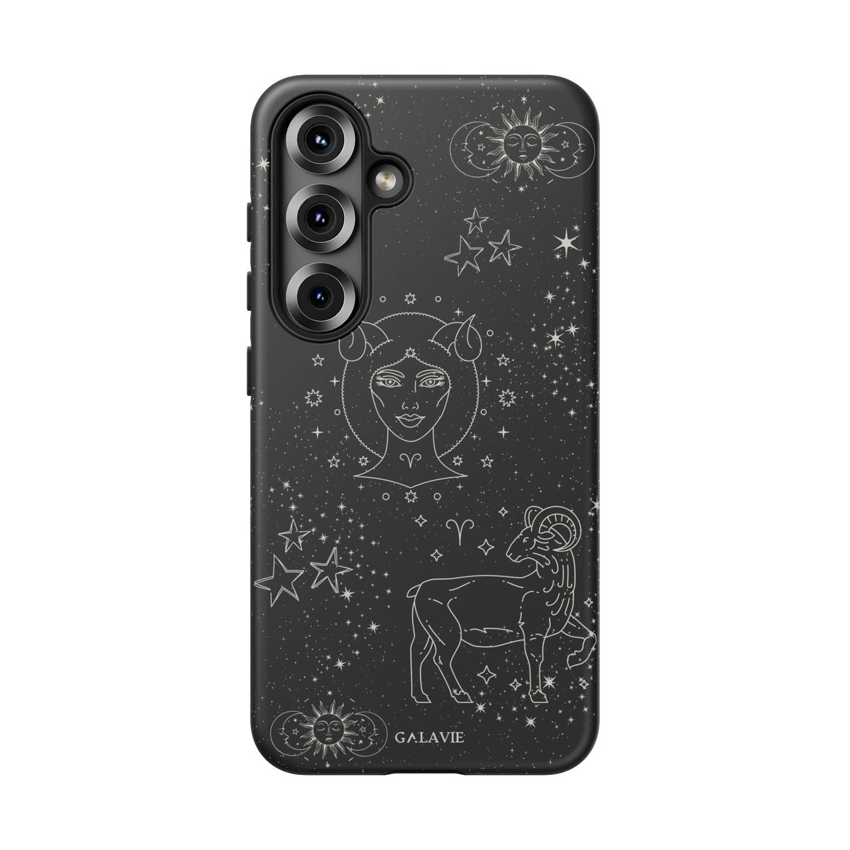 Aries Zodiac Phone Case – Noir