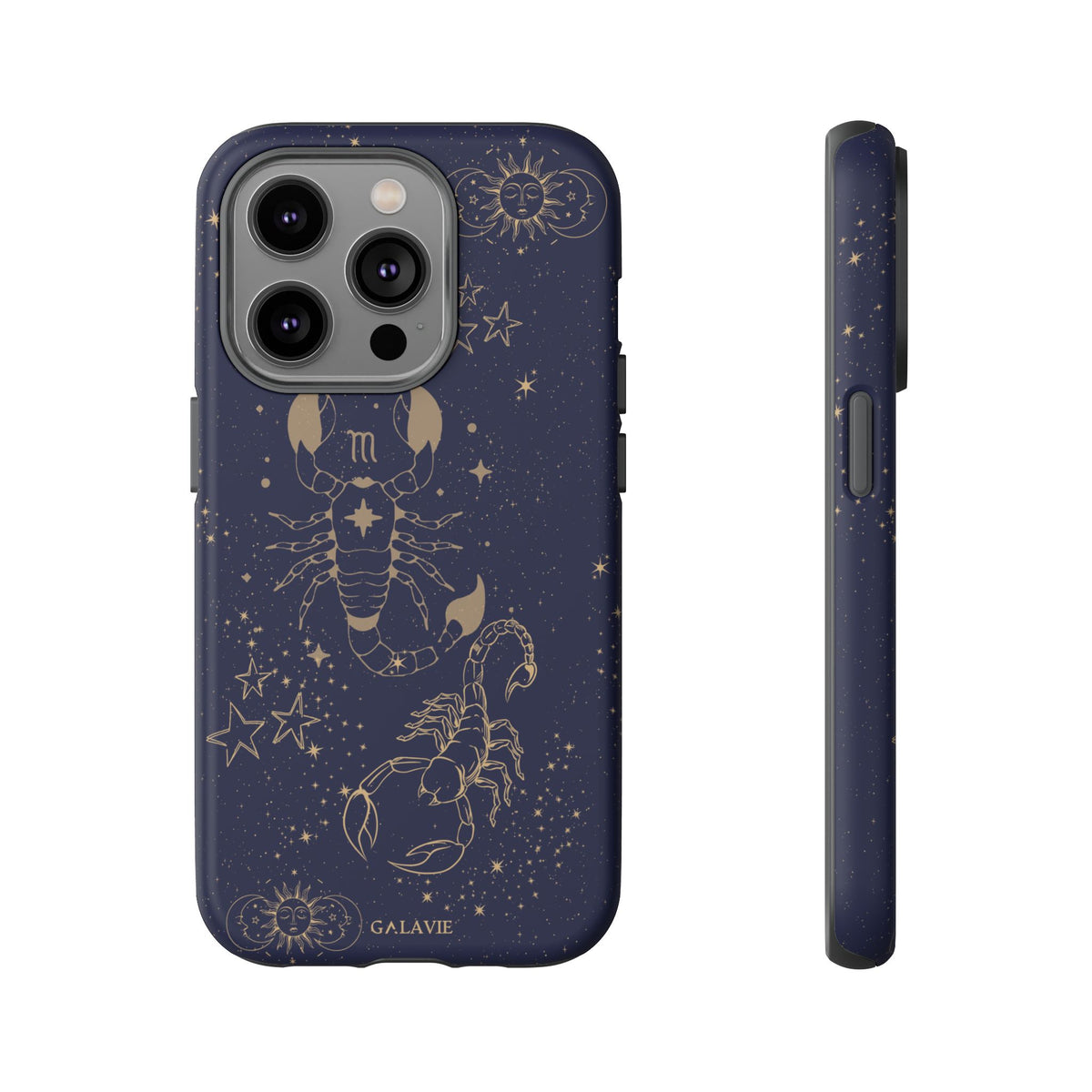 Scorpio Zodiac Phone Case – Navy