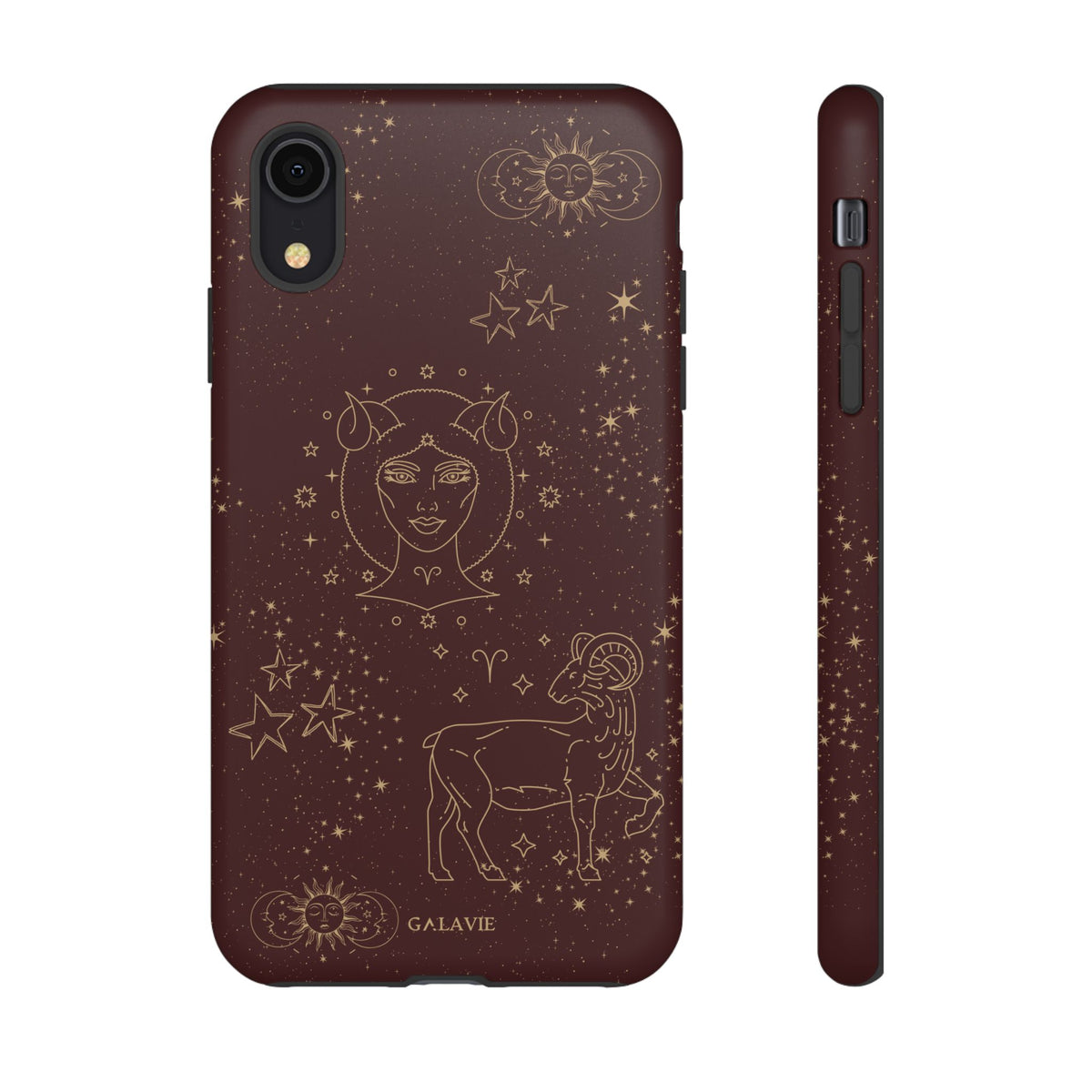 Aries Zodiac Phone Case – Chocolate