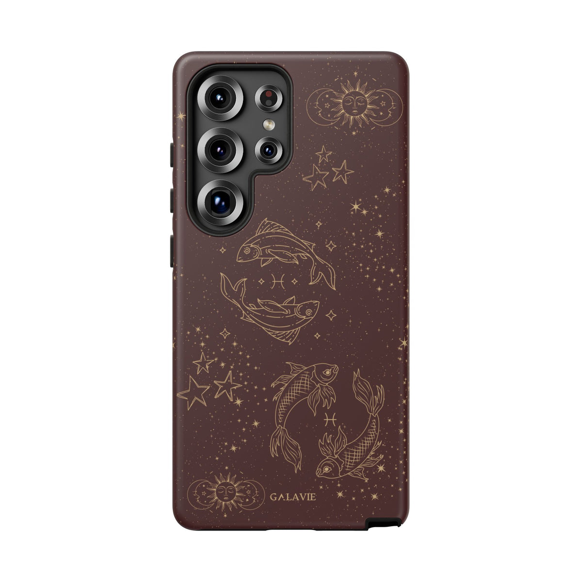Pisces Zodiac Phone Case – Chocolate