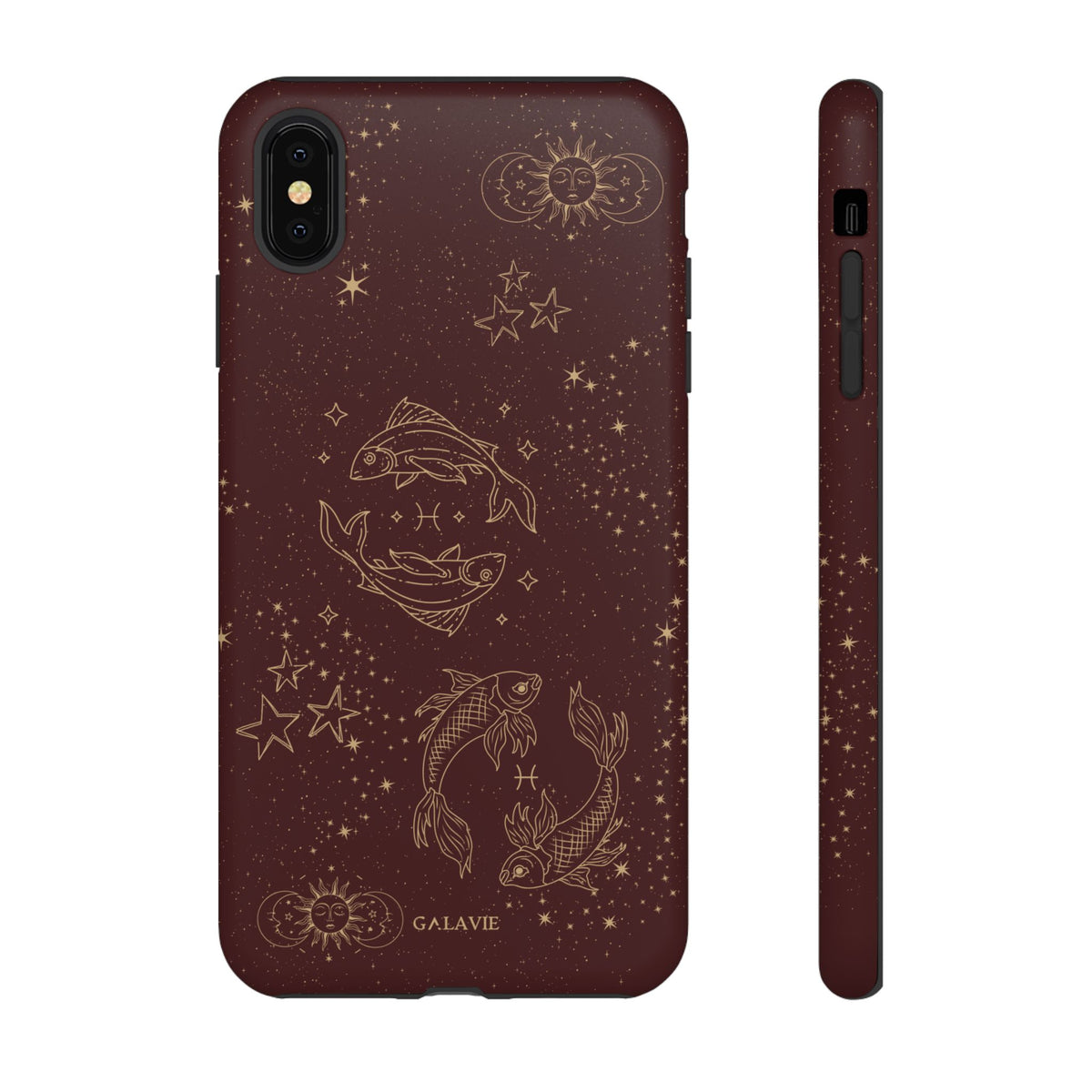Pisces Zodiac Phone Case – Chocolate