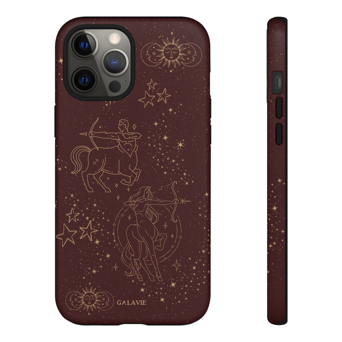 Sagittarius Zodiac Phone Case – Chocolate