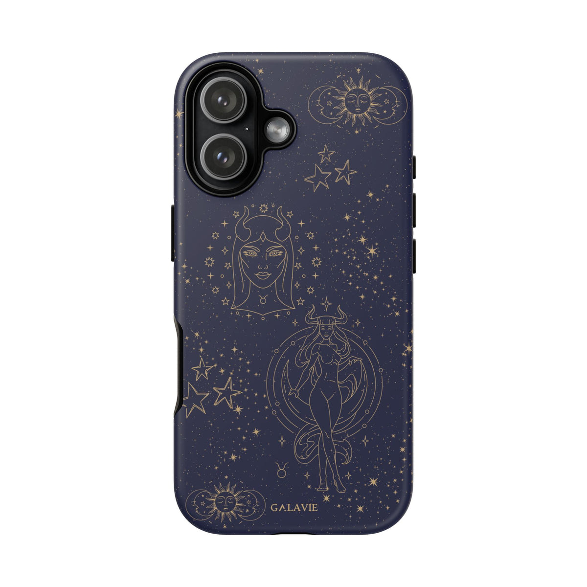 Taurus Zodiac Phone Case – Navy