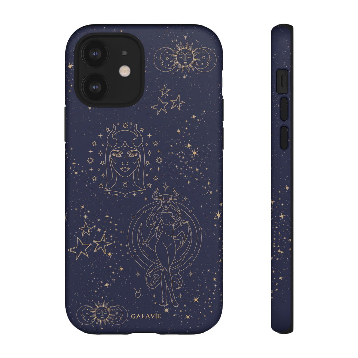Taurus Zodiac Phone Case – Navy