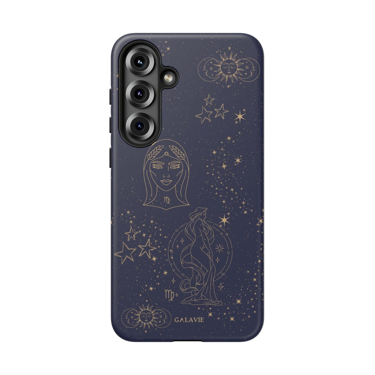 Virgo Zodiac Phone Case – Navy