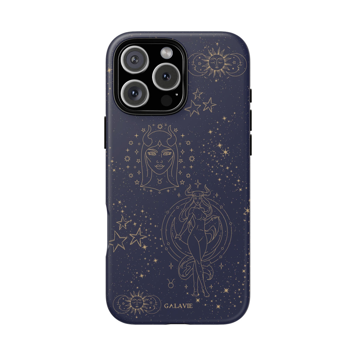 Taurus Zodiac Phone Case – Navy