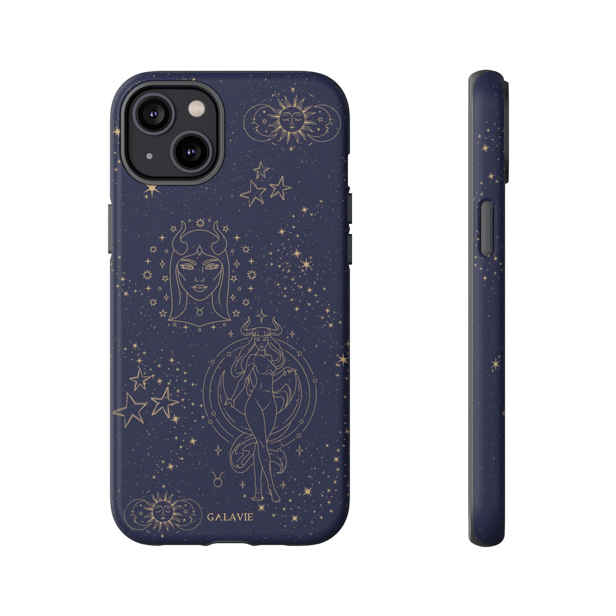 Taurus Zodiac Phone Case – Navy