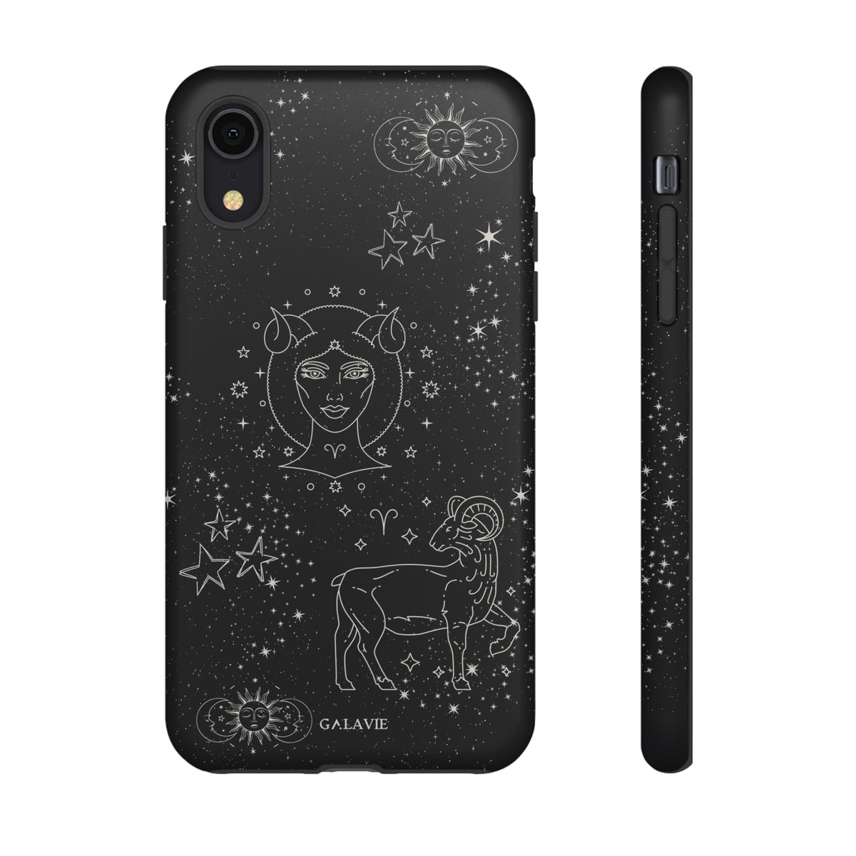Aries Zodiac Phone Case – Noir