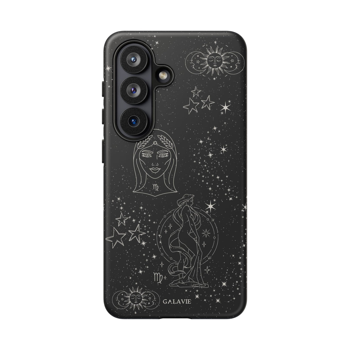 Virgo Zodiac Phone Case – Noir