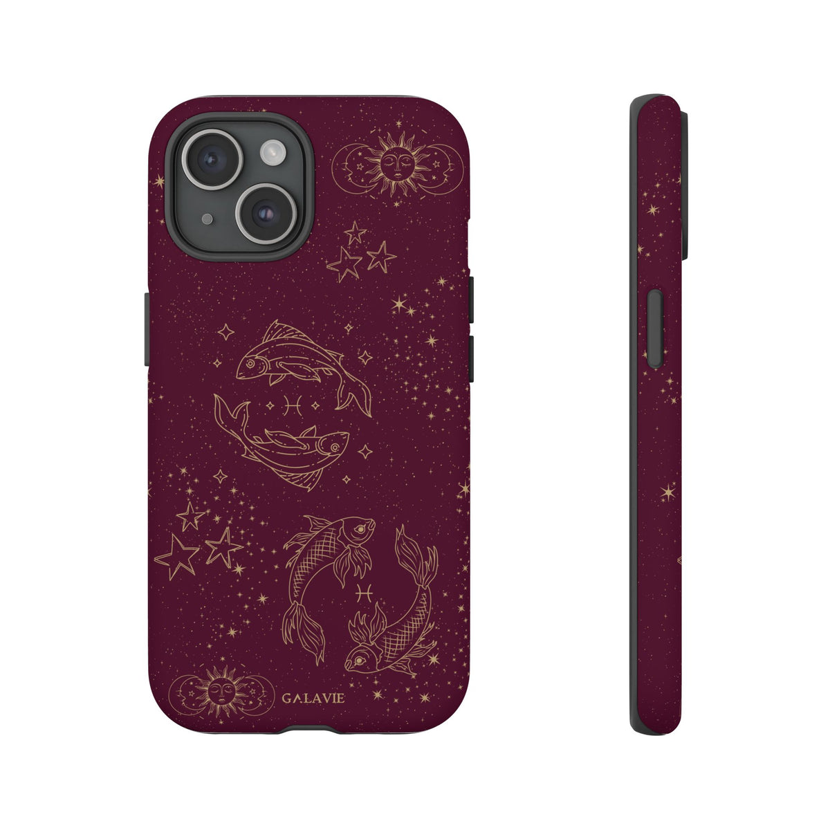 Pisces Zodiac Phone Case – Merlot