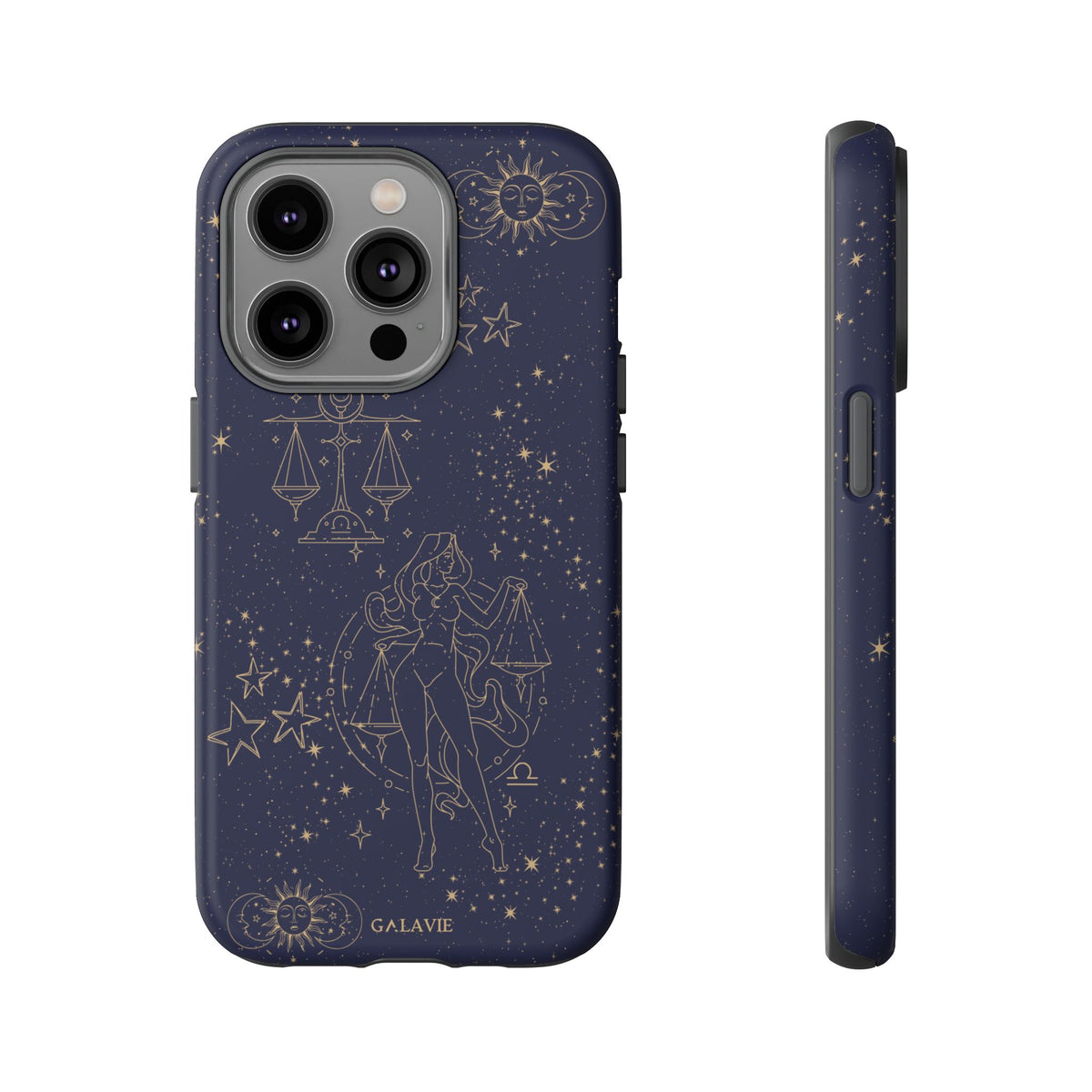 Libra Zodiac Phone Case – Navy