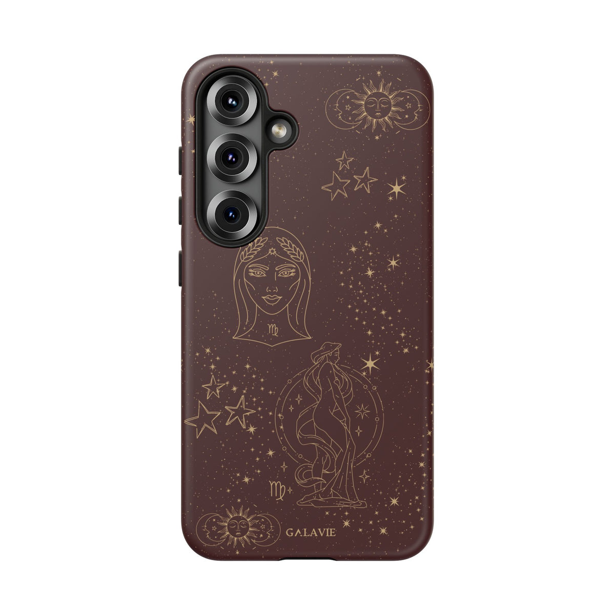 Virgo Zodiac Phone Case – Chocolate