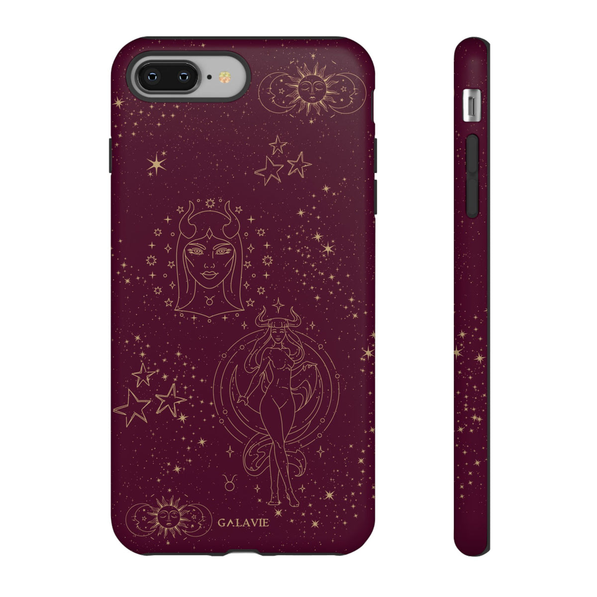 Taurus Zodiac Phone Case – Merlot