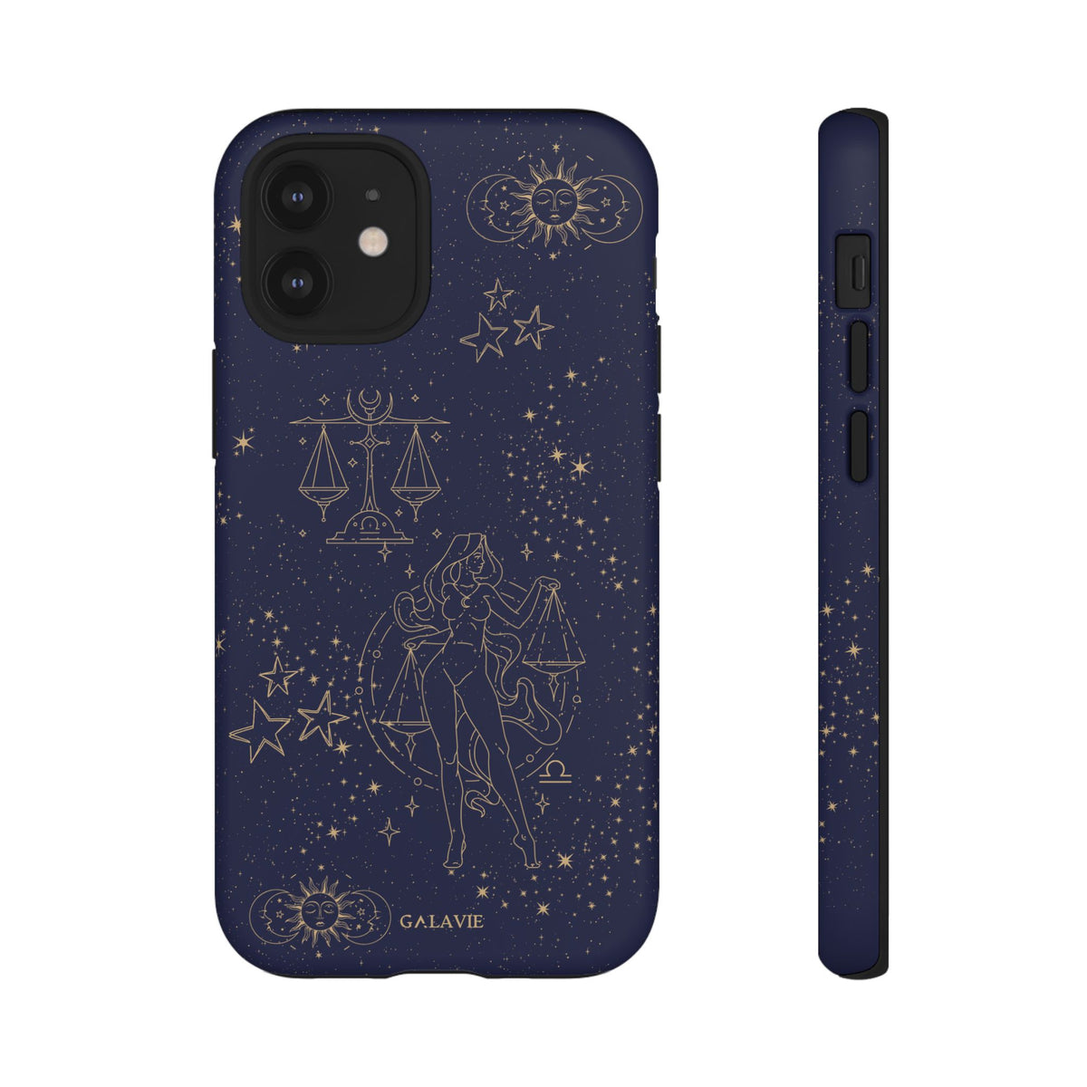 Libra Zodiac Phone Case – Navy