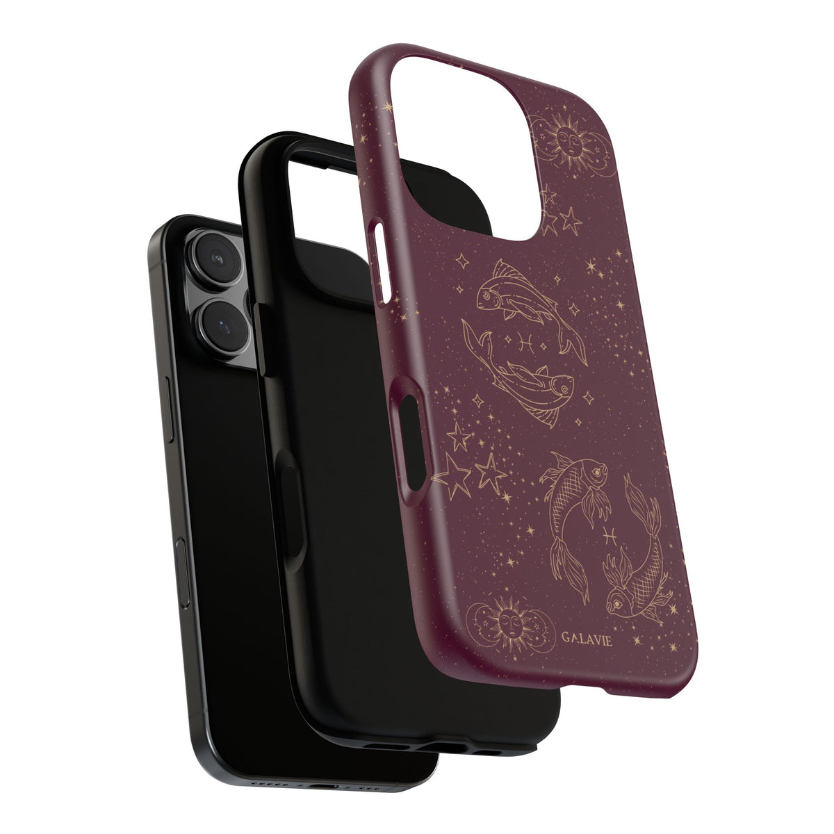 Pisces Zodiac Phone Case – Merlot