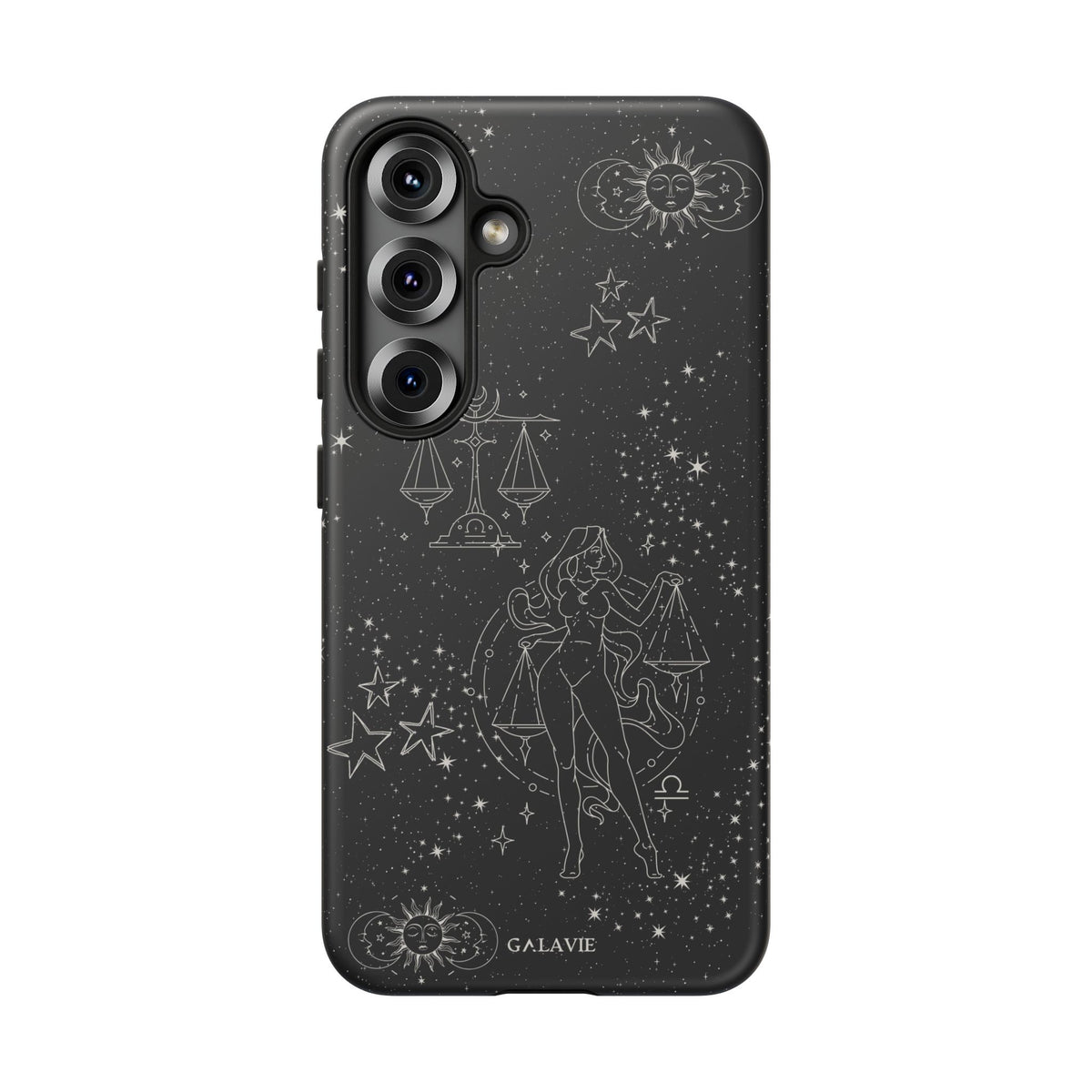 Libra Zodiac Phone Case – Noir