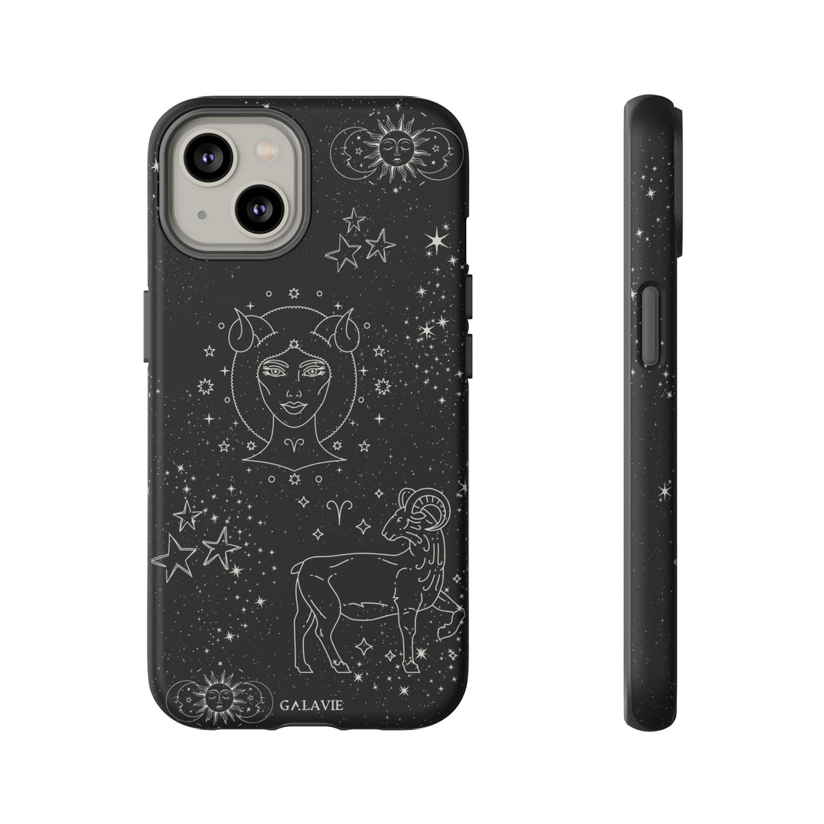 Aries Zodiac Phone Case – Noir