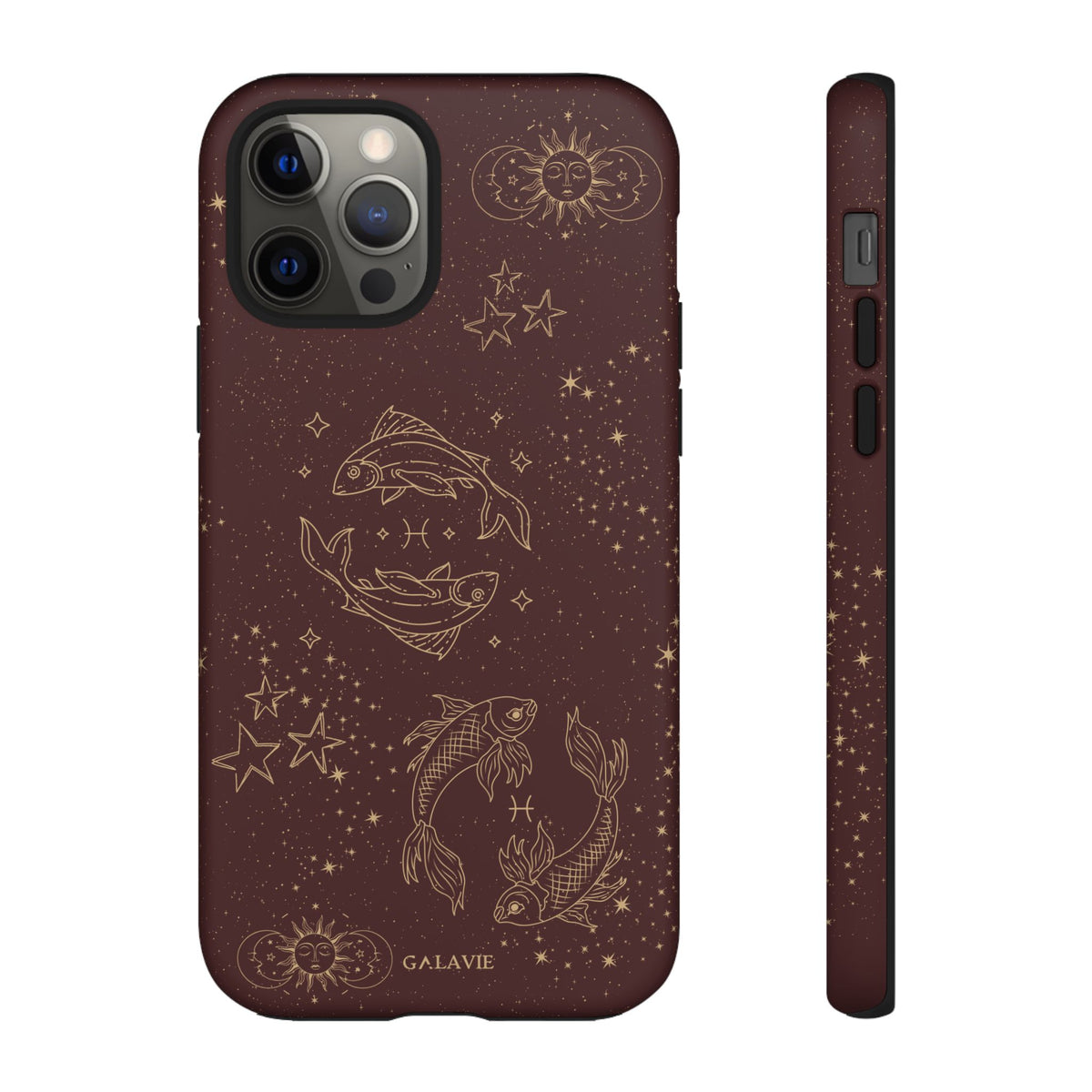 Pisces Zodiac Phone Case – Chocolate