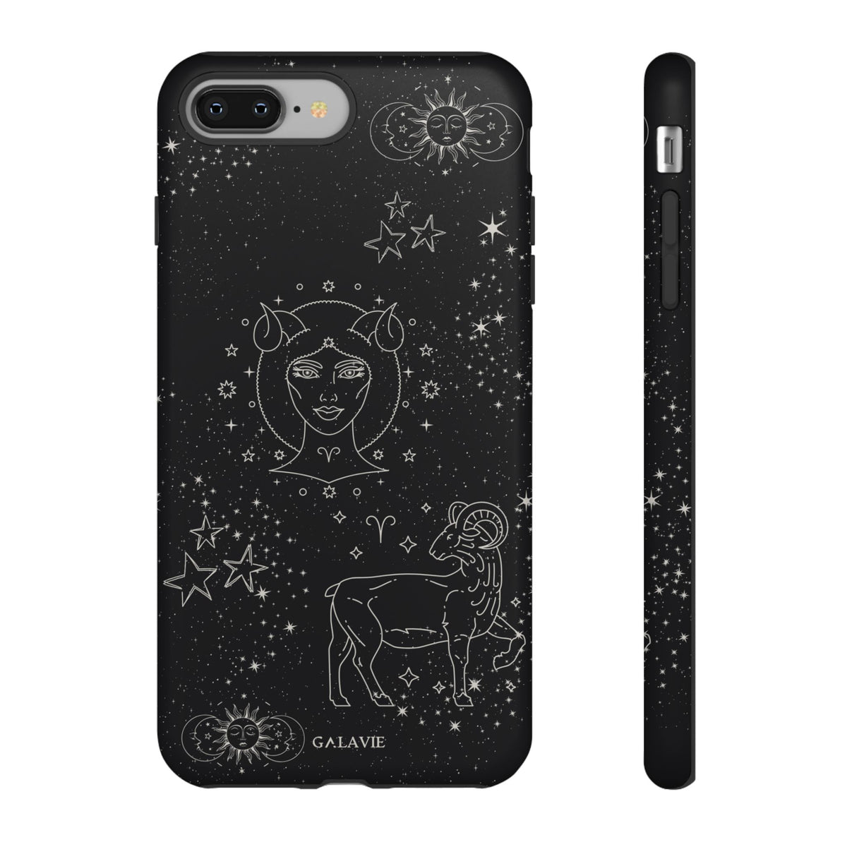 Aries Zodiac Phone Case – Noir