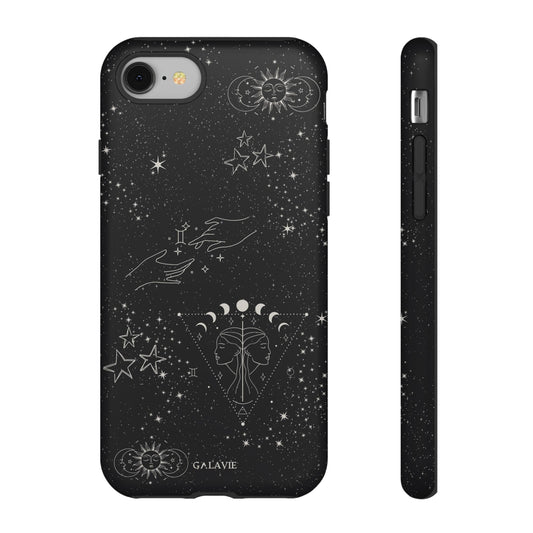Gemini Zodiac Phone Case – Noir