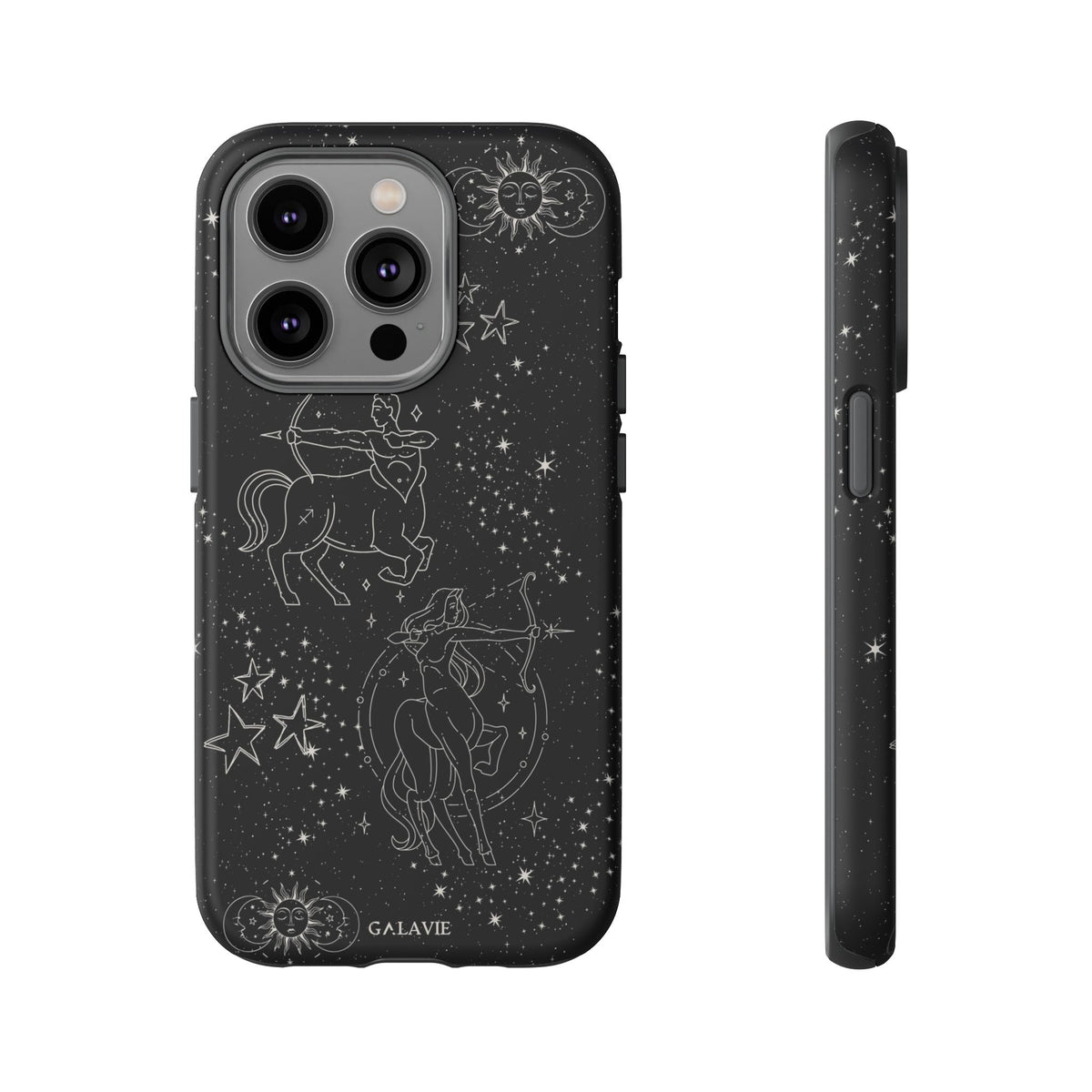 Sagittarius Zodiac Phone Case – Noir