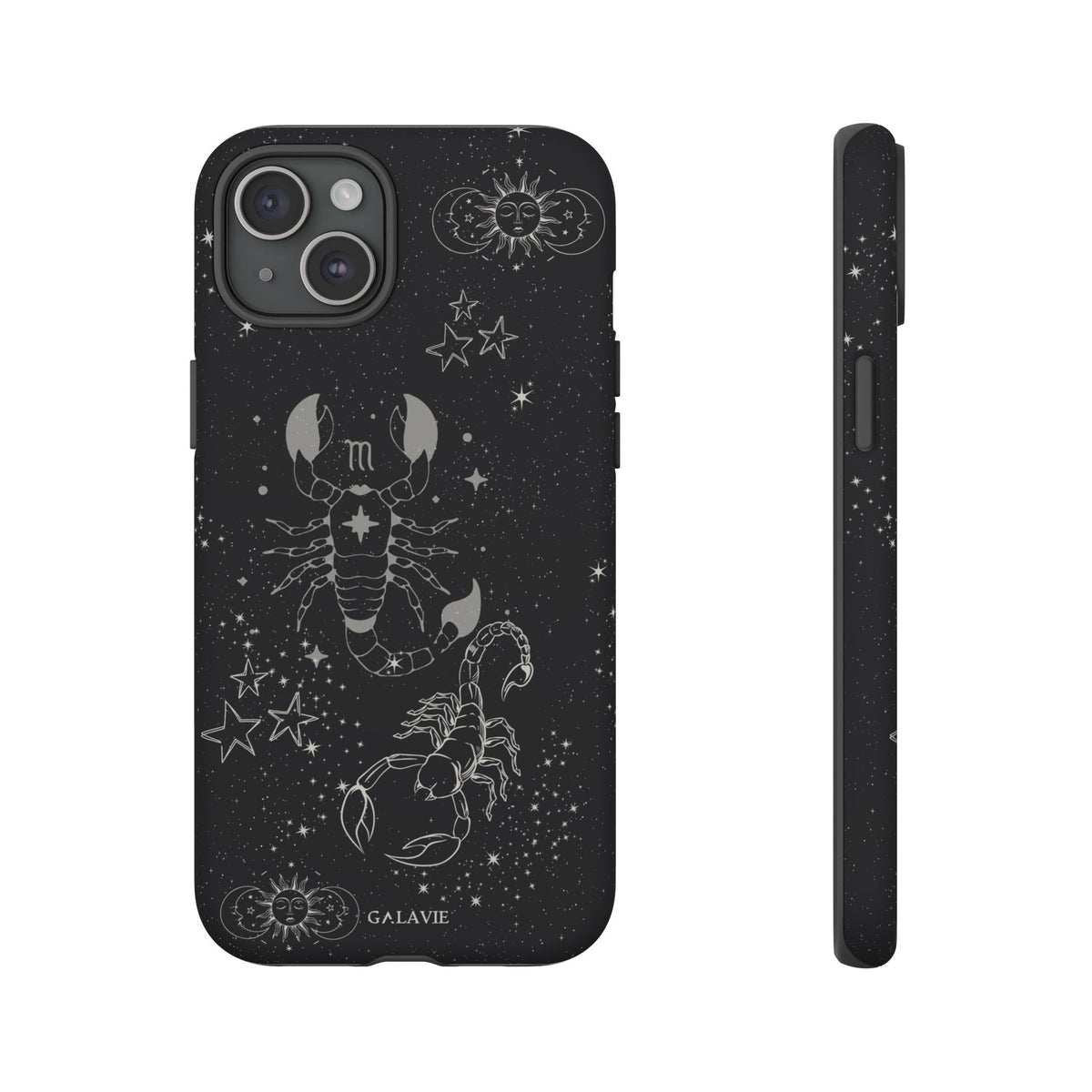 Scorpio Zodiac Phone Case – Noir