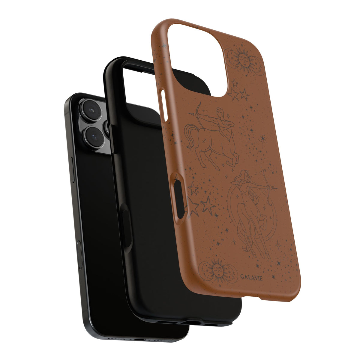 Sagittarius Zodiac Phone Case – Cognac