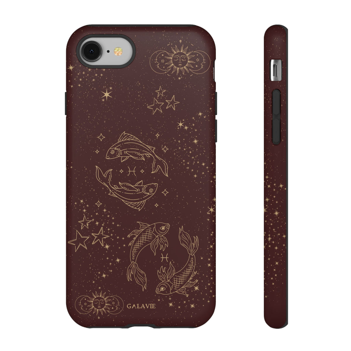 Pisces Zodiac Phone Case – Chocolate