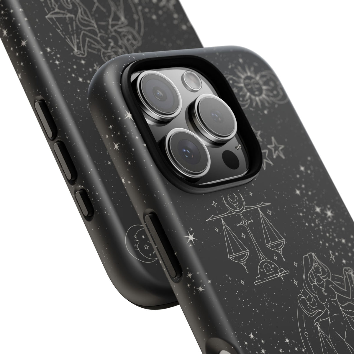 Libra Zodiac Phone Case – Noir