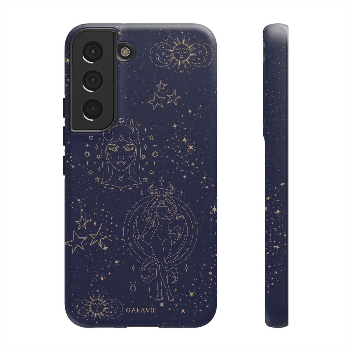 Taurus Zodiac Phone Case – Navy