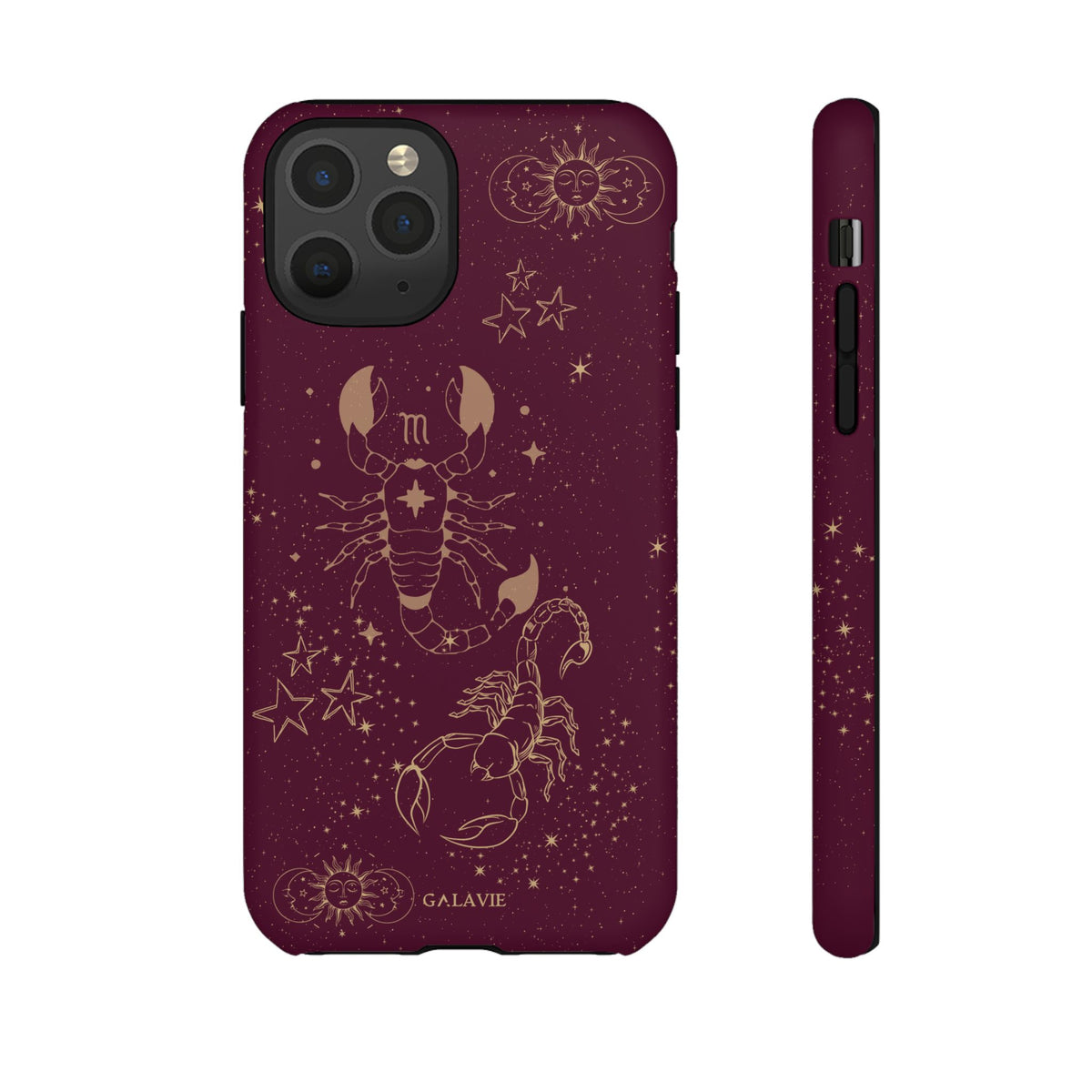 Scorpio Zodiac Phone Case – Merlot