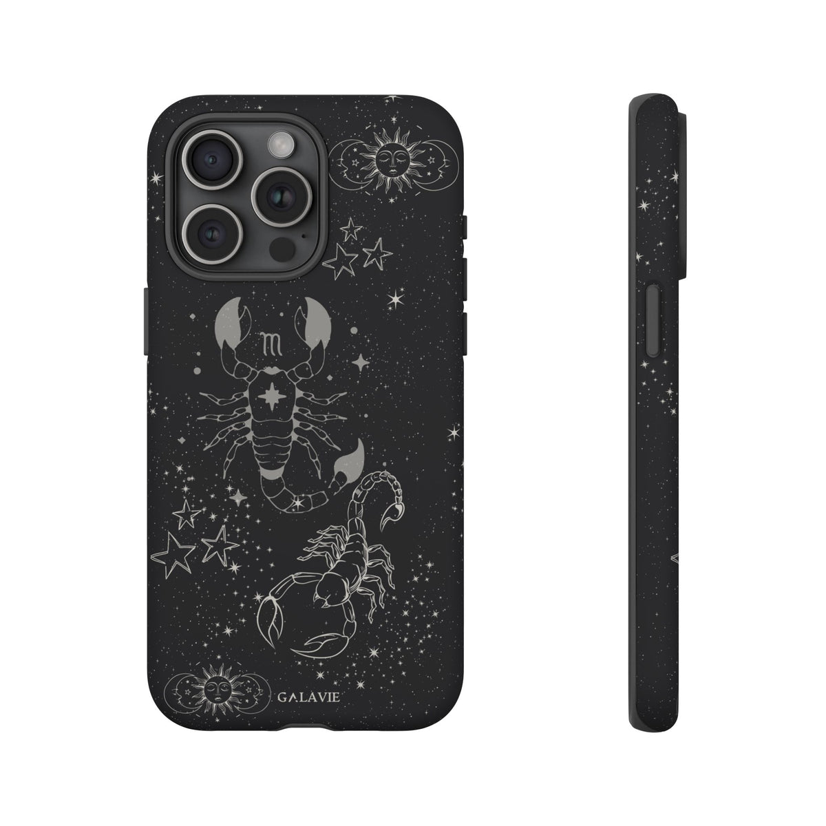 Scorpio Zodiac Phone Case – Noir