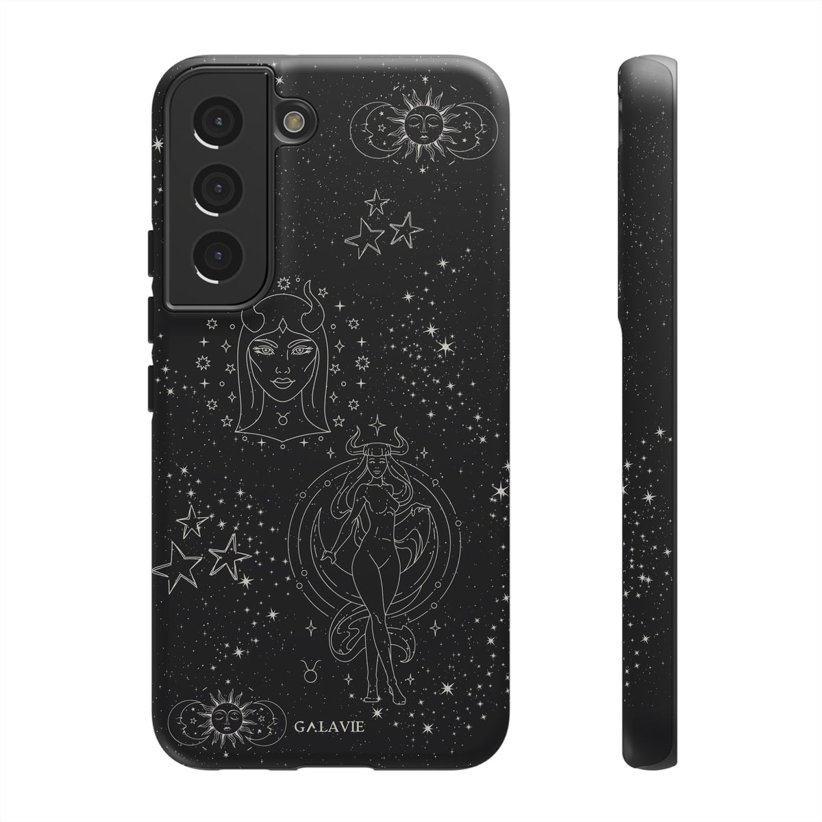 Taurus Zodiac Phone Case – Noir