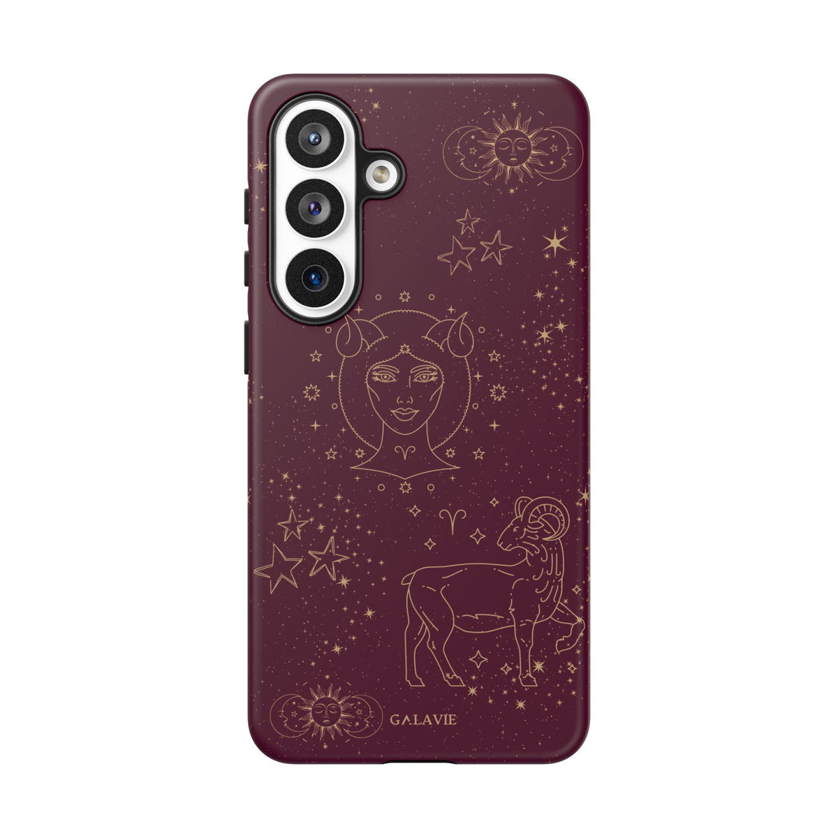 Aries Zodiac Phone Case – Merlot