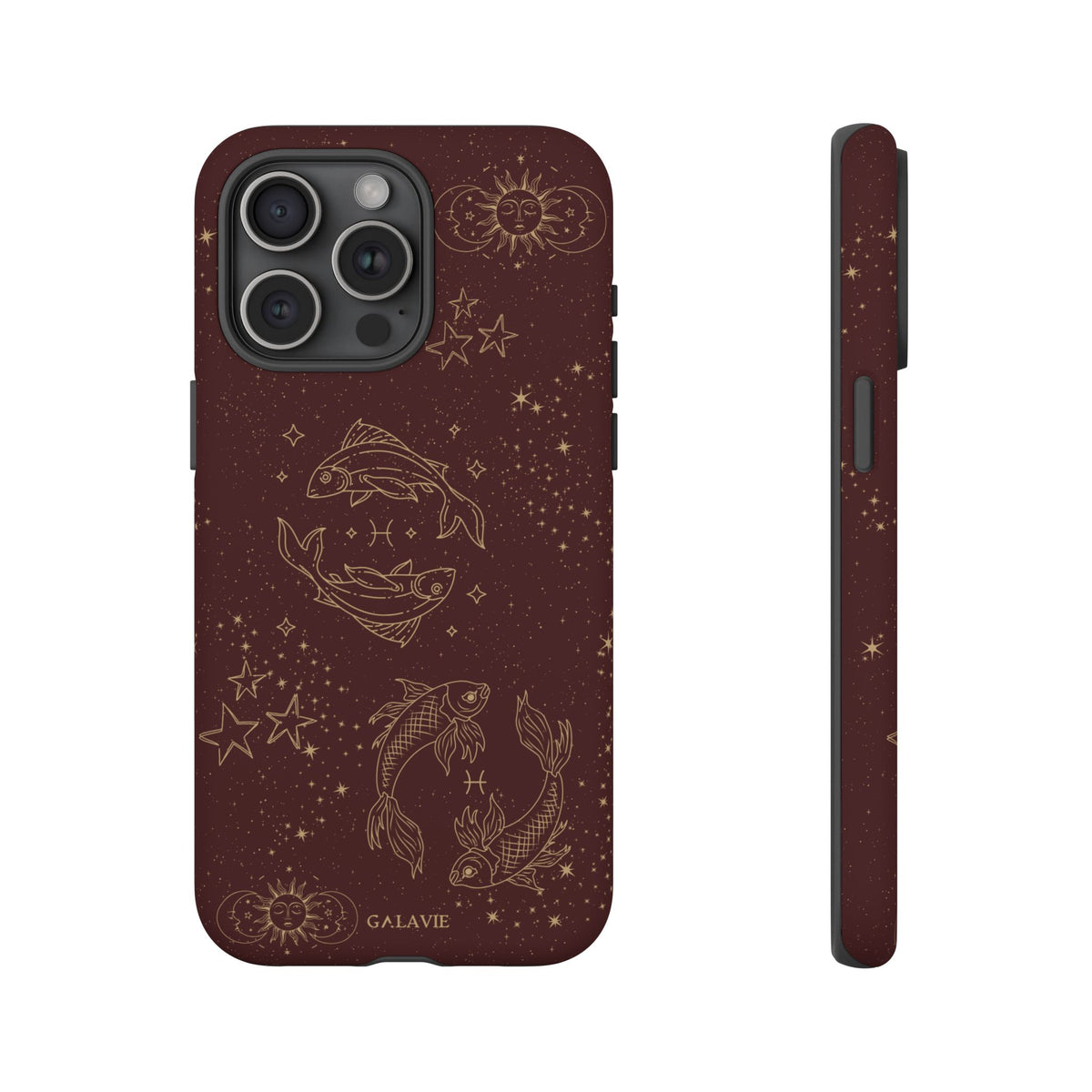 Pisces Zodiac Phone Case – Chocolate