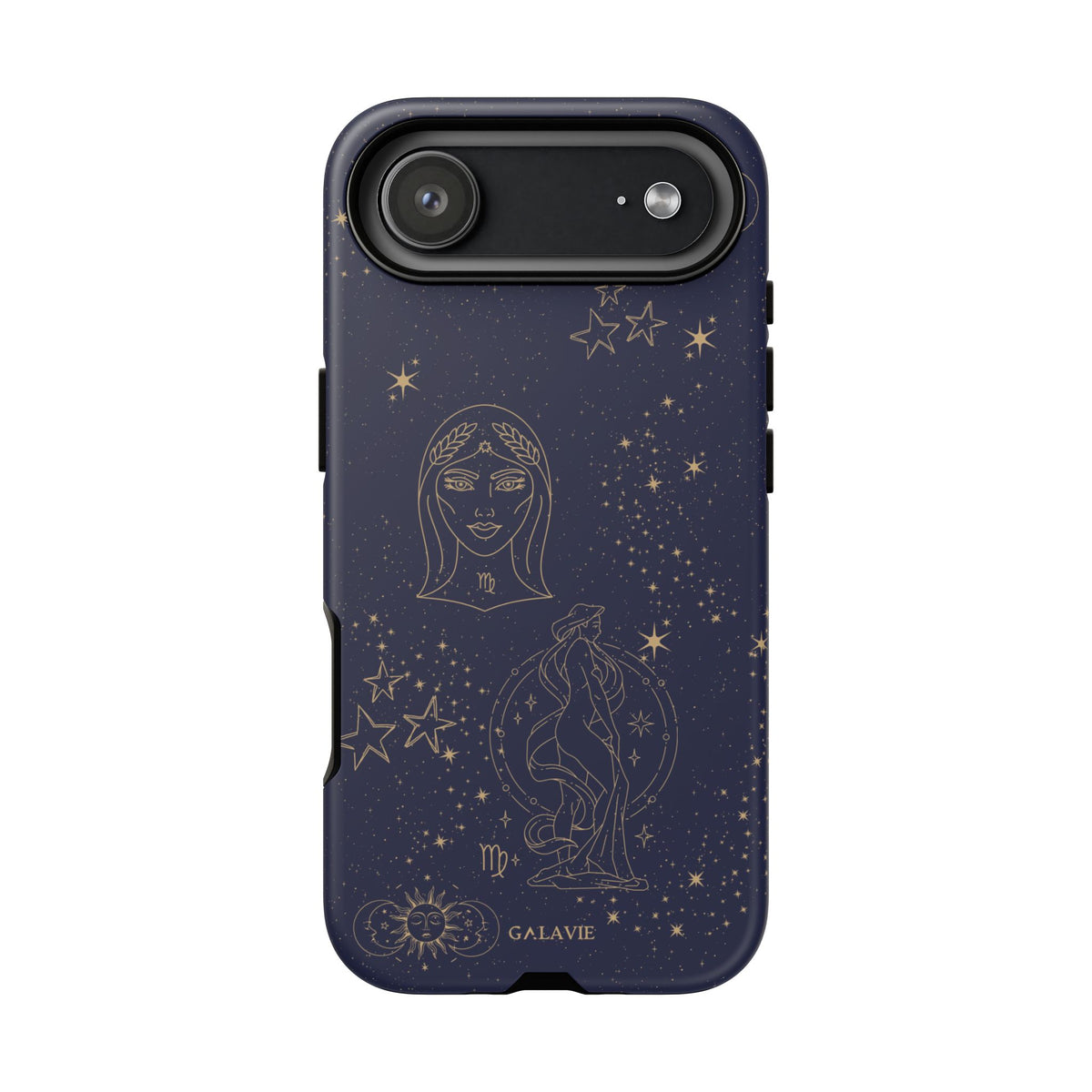 Virgo Zodiac Phone Case – Navy