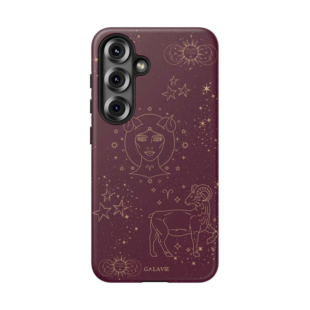Aries Zodiac Phone Case – Merlot