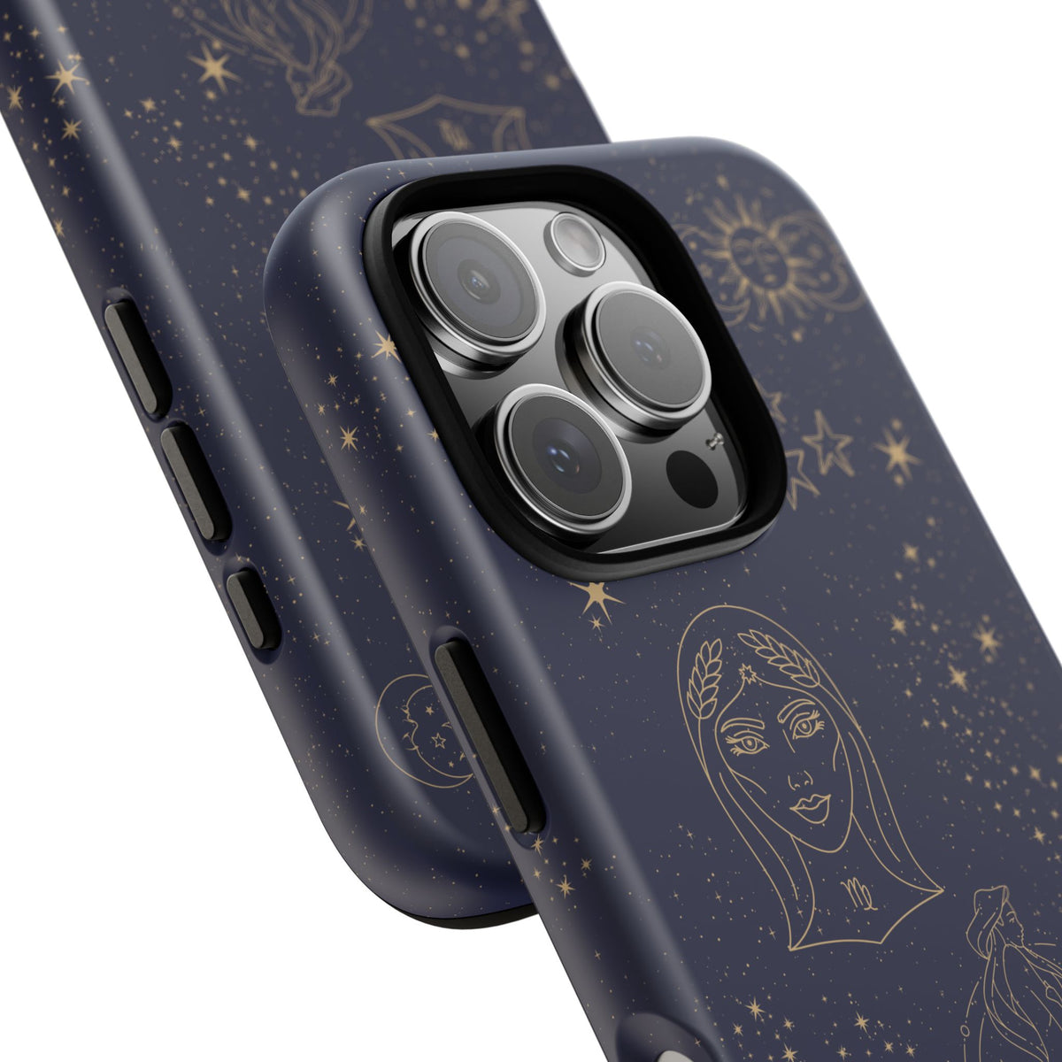 Virgo Zodiac Phone Case – Navy