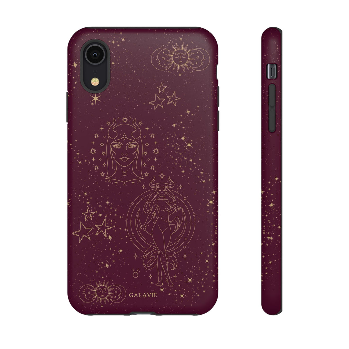 Taurus Zodiac Phone Case – Merlot