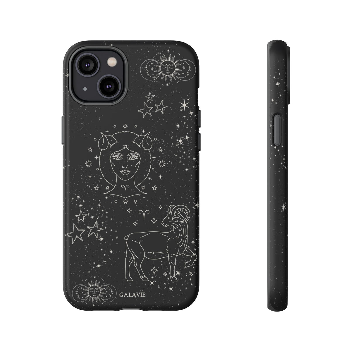 Aries Zodiac Phone Case – Noir