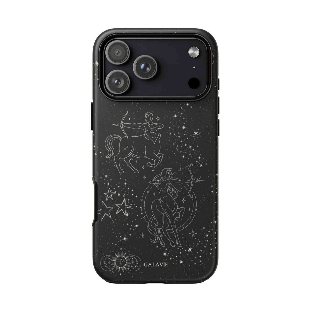 Sagittarius Zodiac Phone Case – Noir