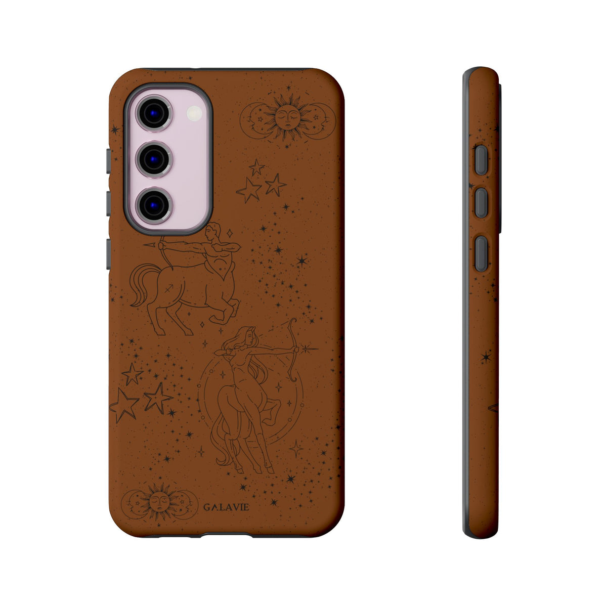 Sagittarius Zodiac Phone Case – Cognac