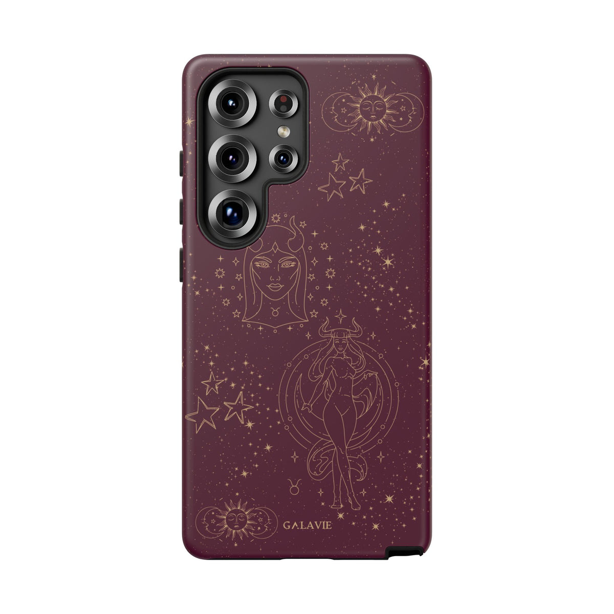 Taurus Zodiac Phone Case – Merlot