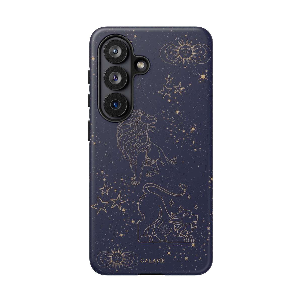 Leo Zodiac Phone Case – Navy