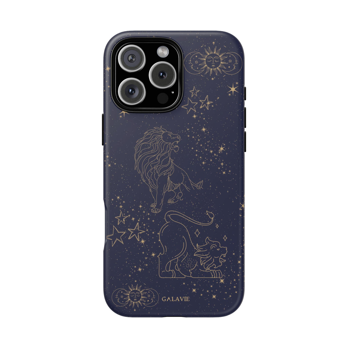 Leo Zodiac Phone Case – Navy