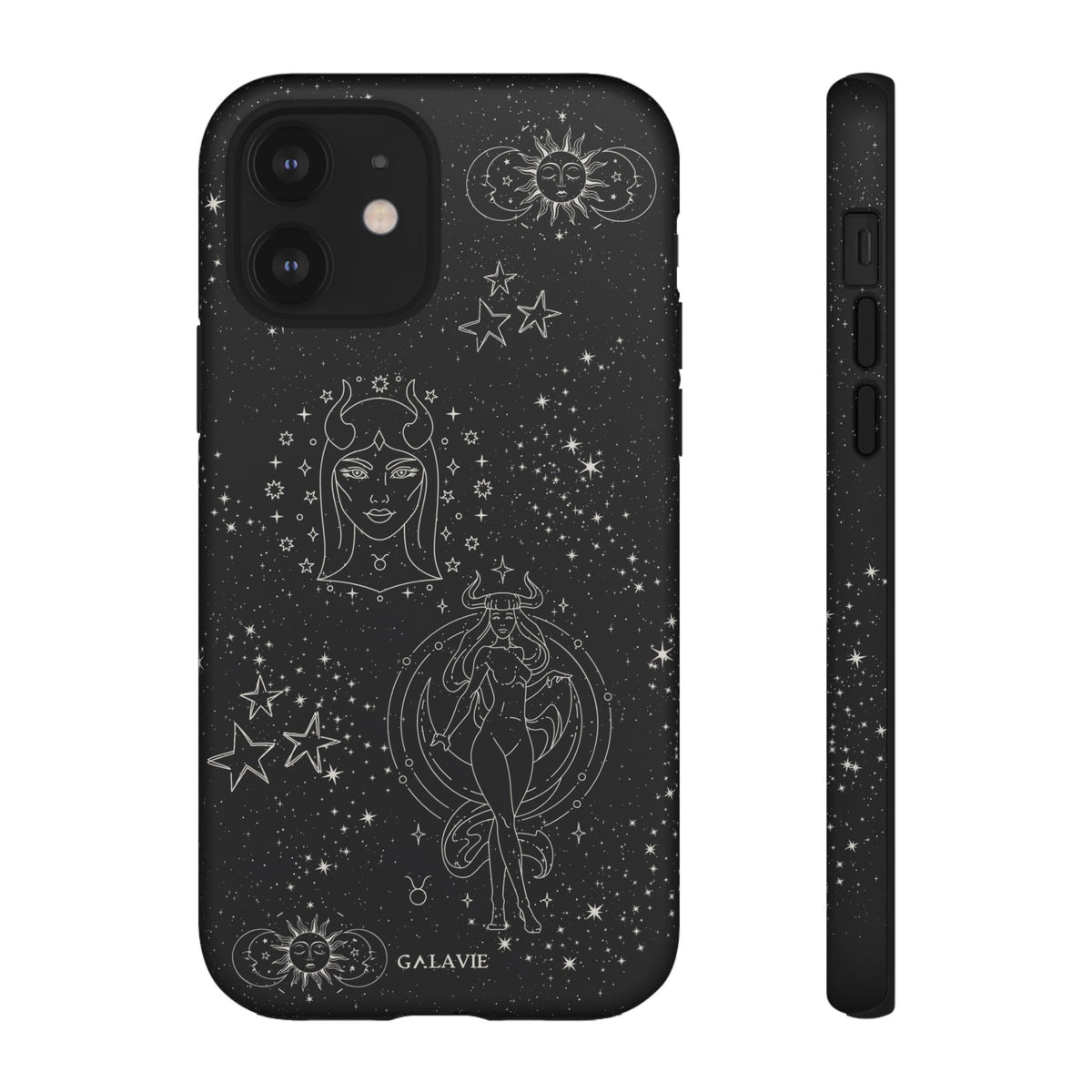 Taurus Zodiac Phone Case – Noir