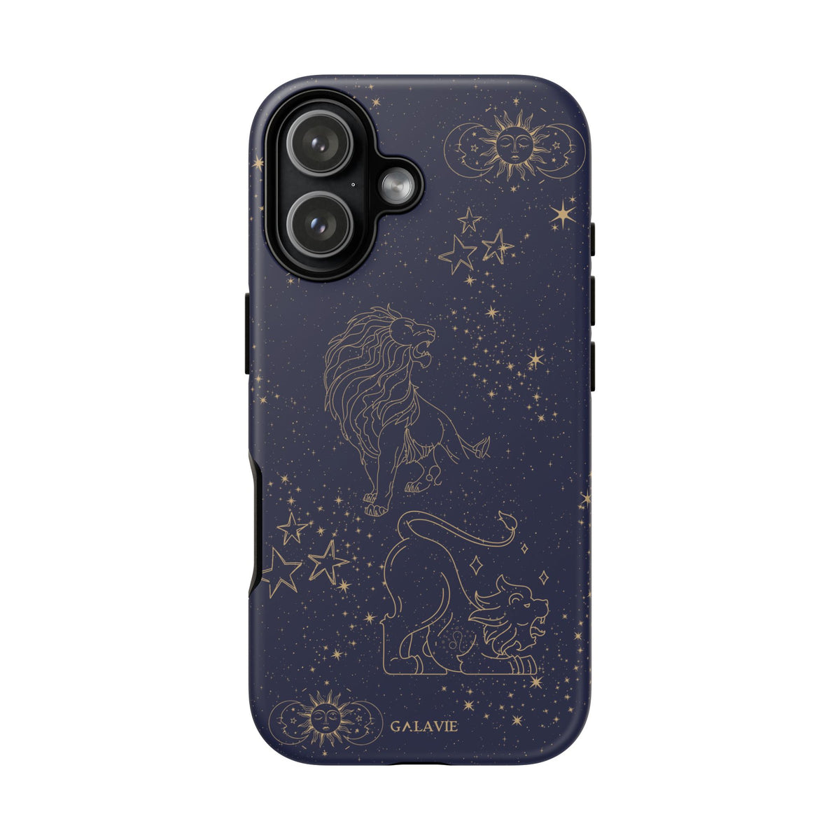 Leo Zodiac Phone Case – Navy