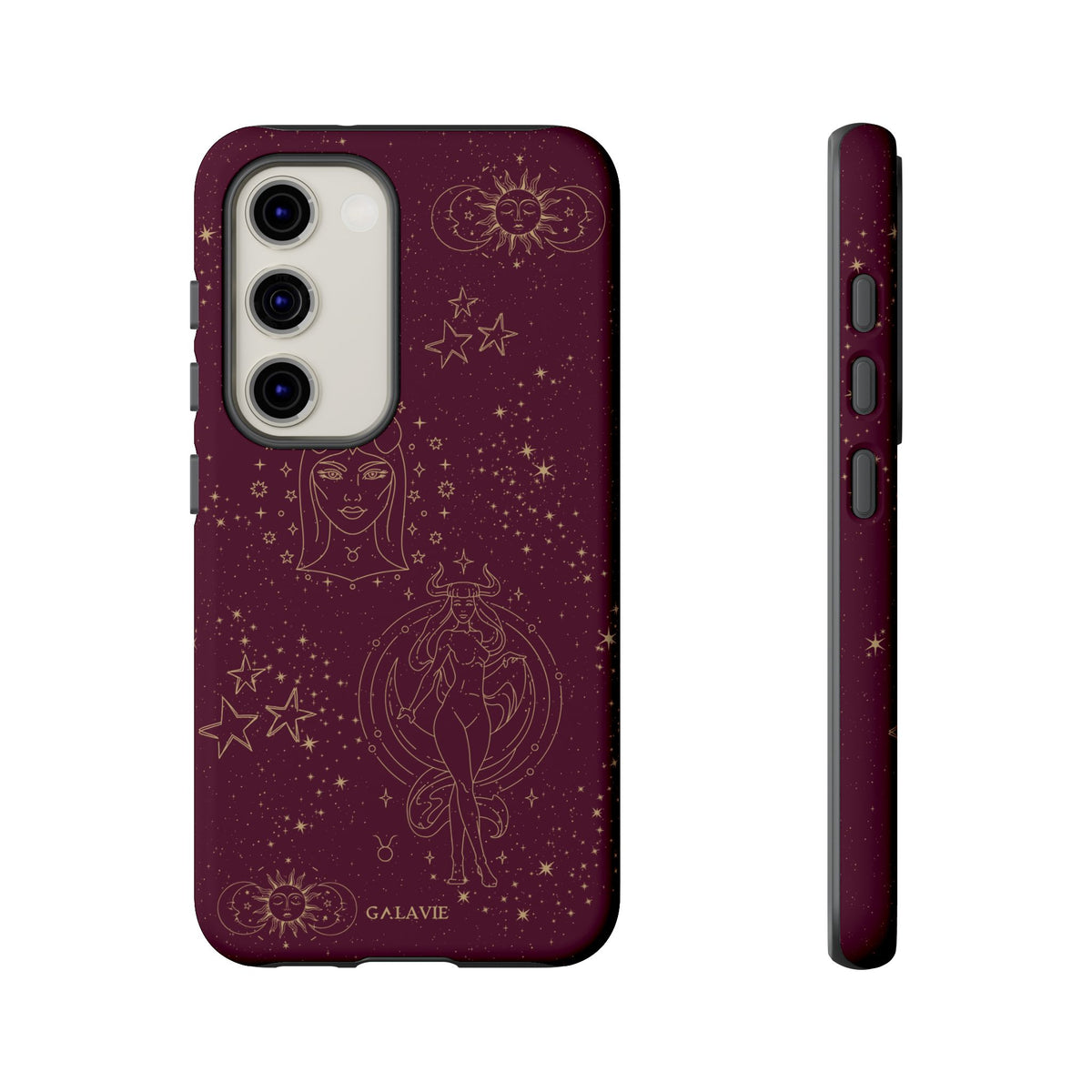 Taurus Zodiac Phone Case – Merlot